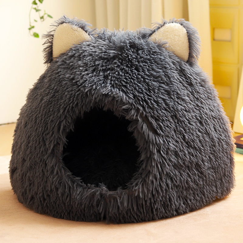 猫窝冬天保暖封闭式安全感四季通用猫帐篷狗窝冬季猫咪睡窝躲避屋