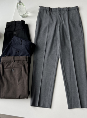 北野U家！秋季男装弹力九分裤/百搭休闲商务通勤西裤裤子BY50275