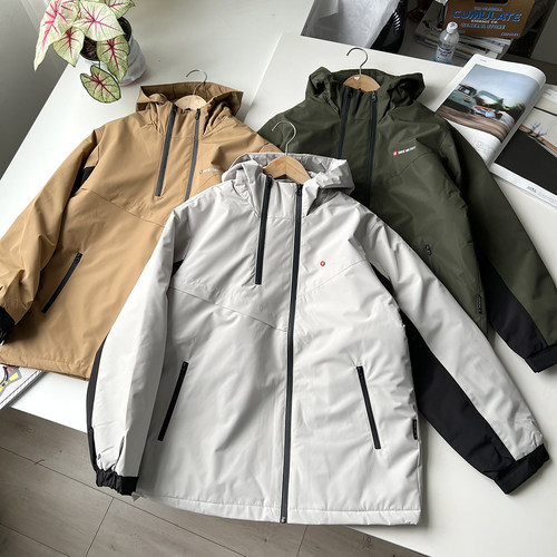 北野U家户外防水运动宽松棉衣