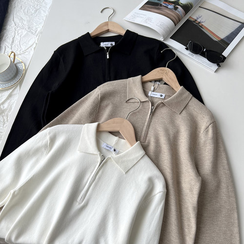 软糯亲肤精纱细纺针织毛衣