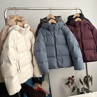 北野U家！女装无缝羽绒连帽外套/冰雪羽绒科技保暖外套BY469896