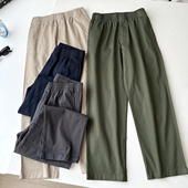 神裤 休闲裤 男装 北野U家 女装 弹力棉质松紧九分裤 起居裤 BY47409