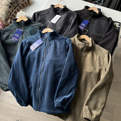 轻松驾驭 户外保暖抓绒外套 伐木口袋拼接式 城市通勤 秋冬男士