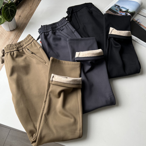 男装秋冬户外防风防水保暖休闲裤