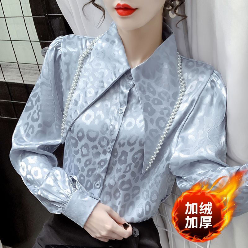 莱裳唐汇服饰旗舰店泡泡袖衬衫