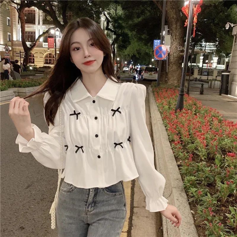 莱裳唐汇服饰旗舰店甜美衬衫