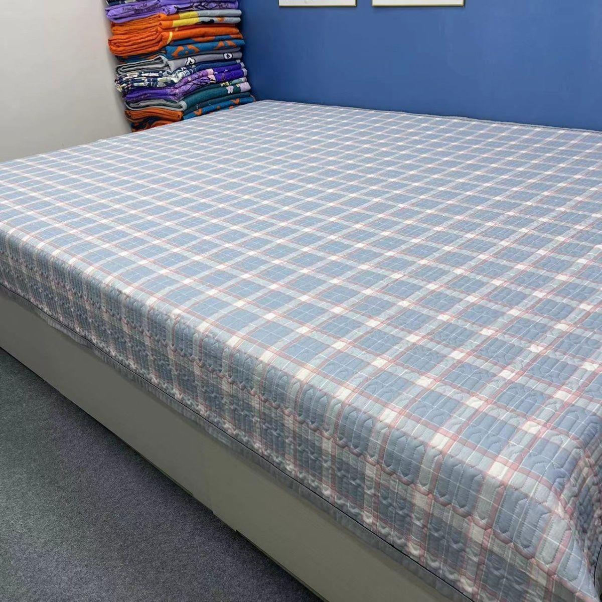 大床单3米超大纯棉床盖农村土炕盖榻榻米四季通用新款三层夹棉大