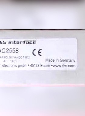 Ifm AC2558 易福门AS-i ClassicLine 议价