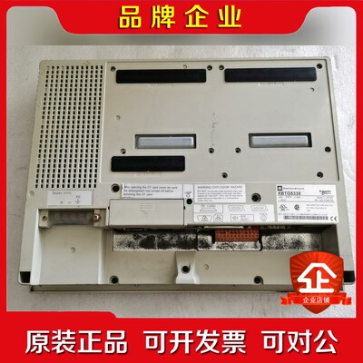 施耐德触摸屏XBTG5330实物图片插头有锈通电灯亮无显 议价