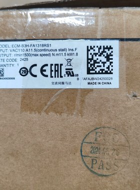 电机ECM-B3H-FA38RS 原装 议价
