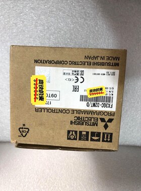 三菱FX3GC-32MTD原装盒码一致 实物图 议价