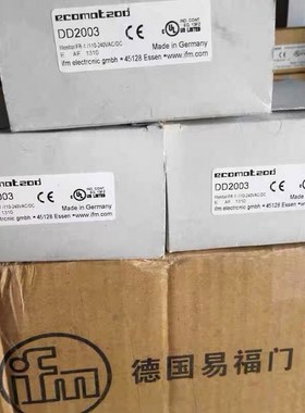 IFM DD2003 易福门速度监视器 FR-1 110-2 议价