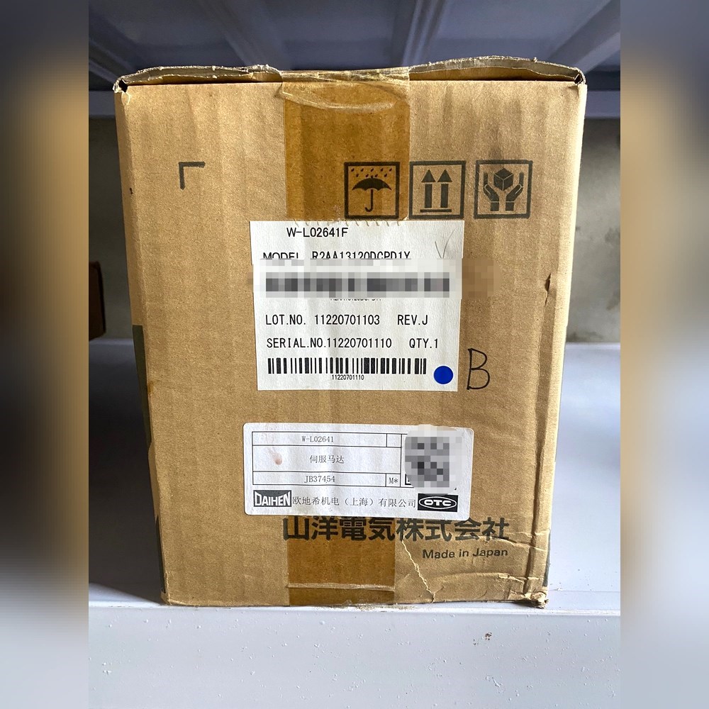 OTC机器人伺服电机 W_L02641 1.2KW未 议价