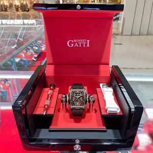 德国布加迪全自动机械表男士手表名牌正品送男生圣诞新年礼物十大