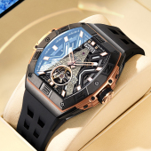 布加迪手表 牌商务防水潮流十大 名正品 德国新款 全自动机械表男士