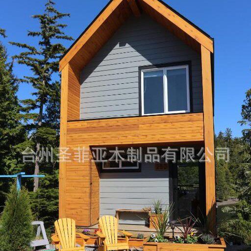 防腐木屋别墅小房子乡村农家乐民宿户外景区组装移动岗位亭头