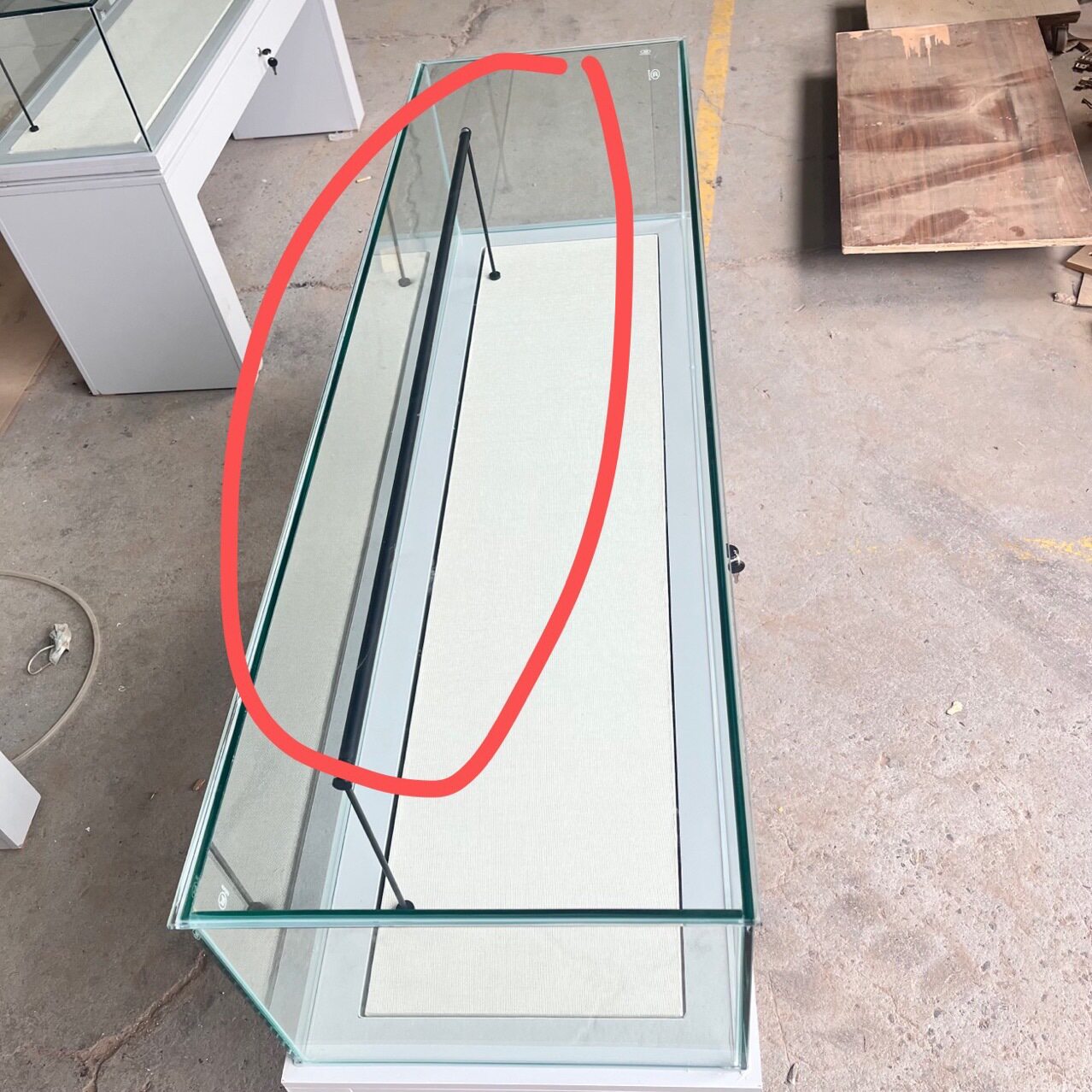 博物馆液压展柜平柜纪念馆展示柜 古玩字画展台 珠宝文玩玻璃展柜