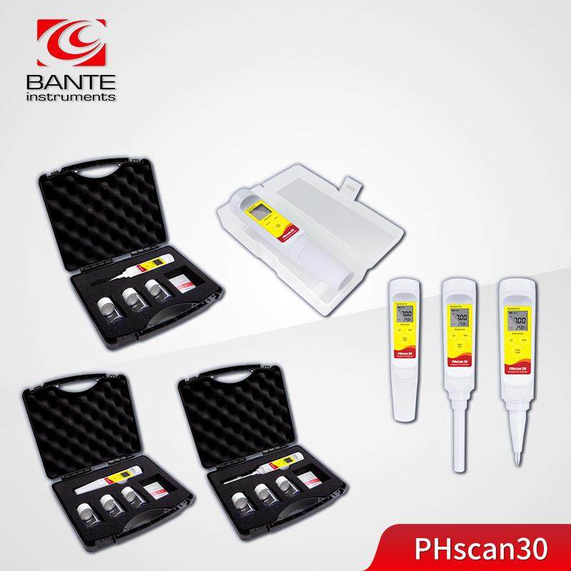 BANTE/般特PHscan30系列标准型笔式pH计酸度笔酸碱度测量