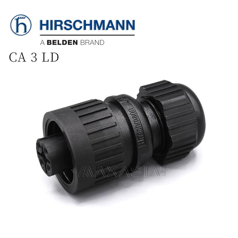 德国hirschmann赫斯曼CA3LD连接器934125-1009341251004芯插头