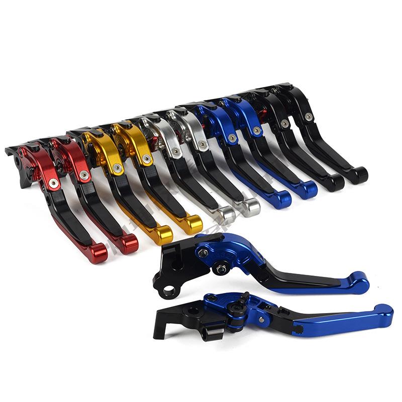 适用贝纳利幼狮500等改装刹车离合牛角/防摔伸缩折叠手把拉杆手刹