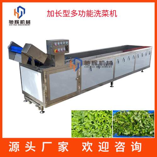 广东洗菜机流水线304不锈钢自动蔬菜清洗机白菜清洗机视频