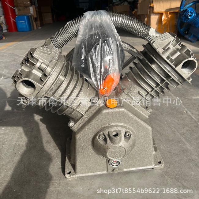 小捷豹款式工业级空压机泵头二缸三缸四缸机头通用型气泵总成配件