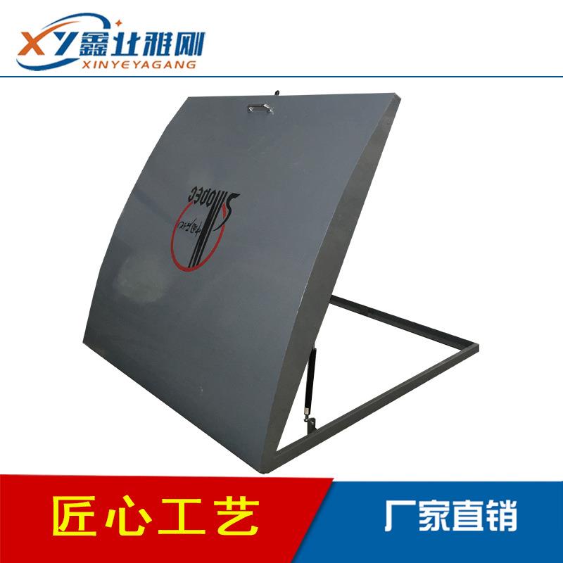 中国石化加油站油井盖,油罐区盖子标识牌,加油站严禁烟火户外耐用