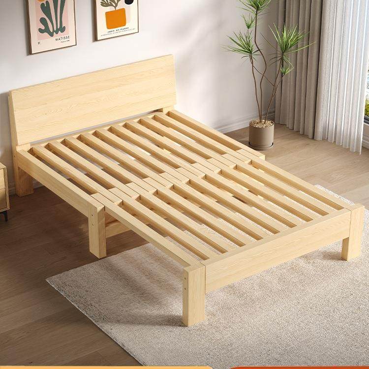 实木沙发床折叠两用小户型简易卧室单人榻榻米儿童伸缩床抽推拉床