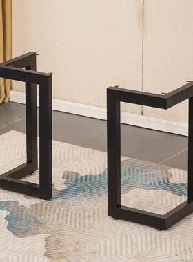 铁艺金属桌腿支架桌脚桌子腿支架电脑会议桌书桌桌架办公桌铁