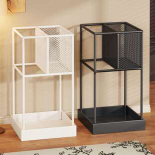 雨伞收纳架家用门口雨伞桶放置架子商用大堂放伞神器伞架沥水架