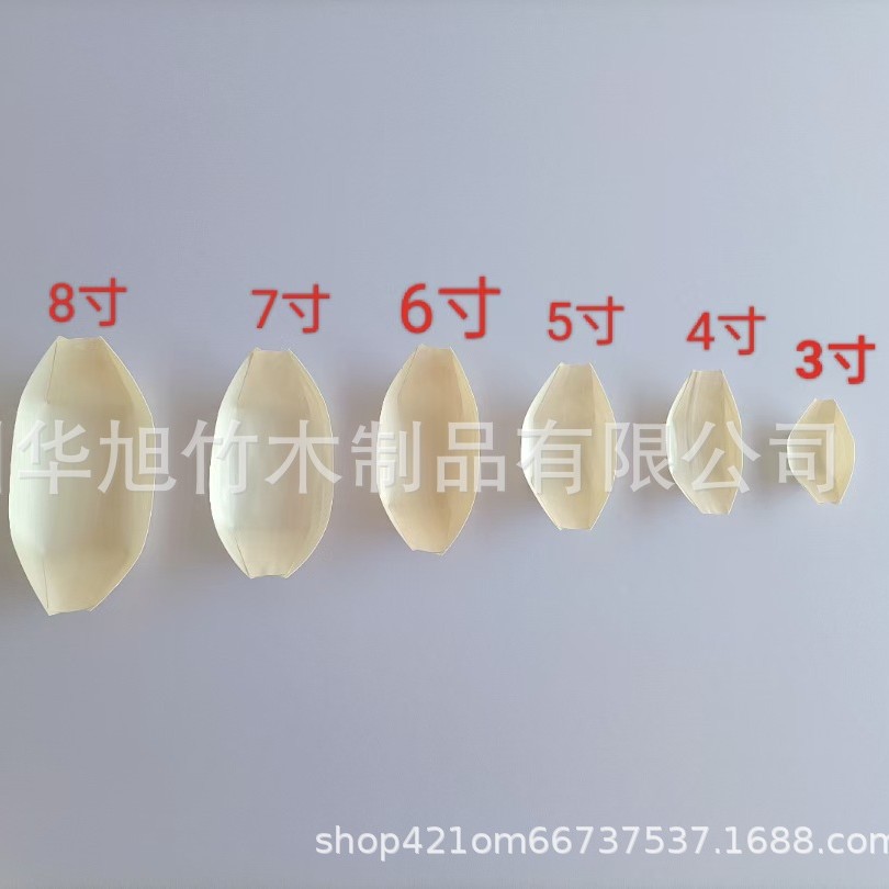 厂家直供一次性船盒木皮船木舟杨木寿司船 船形点心打包盒餐具图片