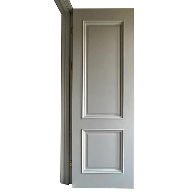 白色卧室门家用烤漆室内门浴室门整套隔音原木门平开门