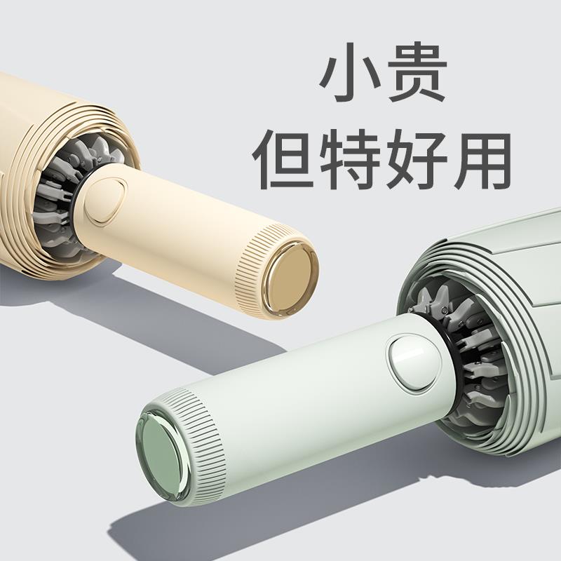 全自动雨伞女太阳伞大号防晒伞黑胶遮阳伞折叠抗风男士自动伞