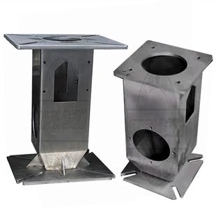 色母机底座不锈钢混合机配件计量式混合机安装架填充机螺杆配件