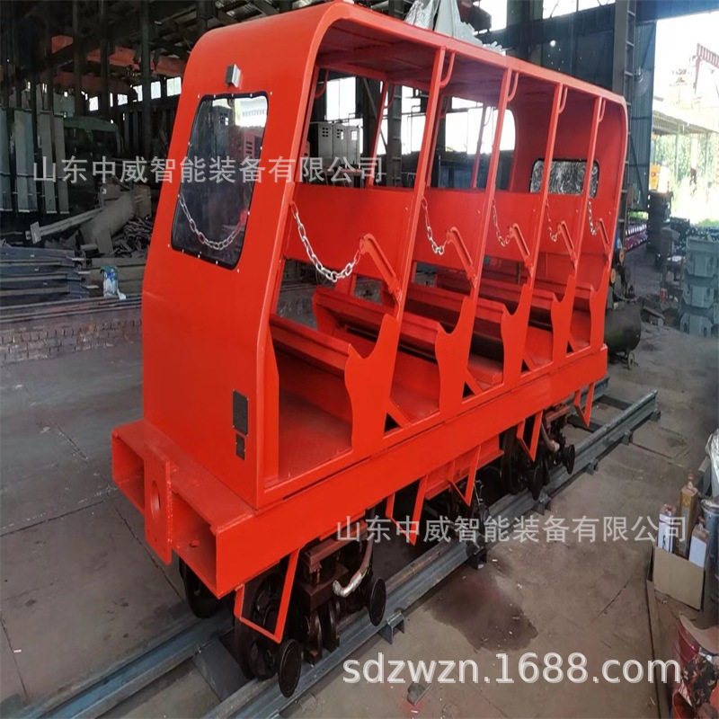 供应矿用抱轨卡轨人车新标准不翻车掉道RKQ15-9/6全路况卡轨人车
