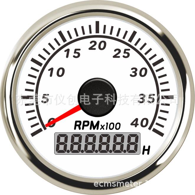 网销ECPC系列52MM指针转速表4000RPM1-300内速比可调
