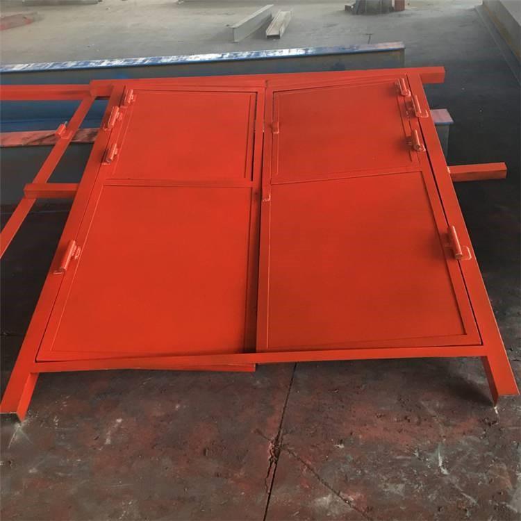 矿井通道用的防火栅栏门防水密闭门煤矿业安装简单的避难硐室门