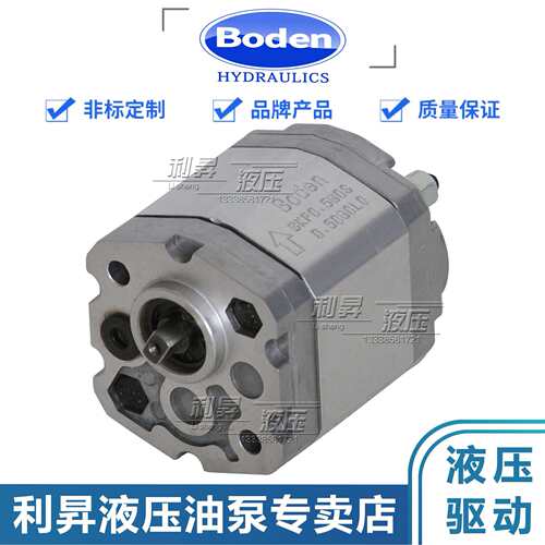 博顿液压BODEN齿轮泵动力单元小型动力泵BKP0.5B0S0.50G0L0
