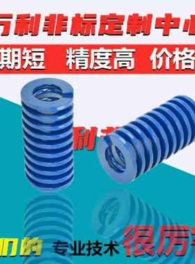 国产蓝色矩形弹簧SWL16-20/25/30/35/40/45/50/55/60657075 80 90