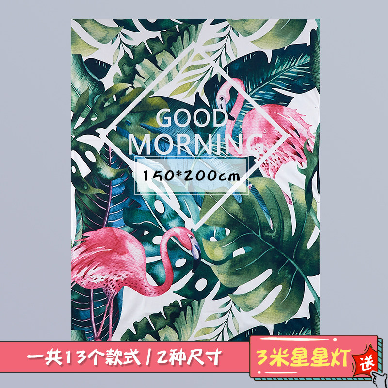 Tapestries Northern Europe style Room Korea Network girl bedroom Upholstery Background cloth ins Large wall clothin the Home Fabric , Tapestry/Tapestry  category - from Buy2taobao.com to provide professional Taobao agent buy service