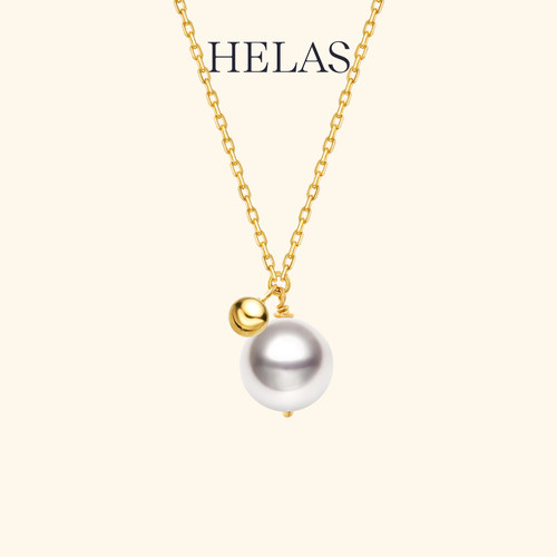 HELAS赫拉Akoya珍珠18K金项链