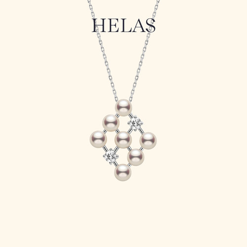 HELAS赫拉淡水珍珠S925银项链