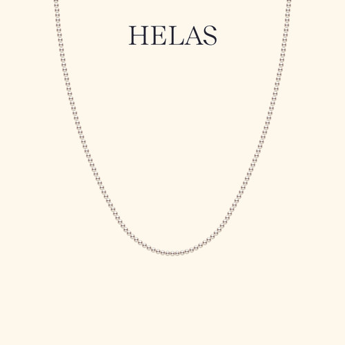 HELAS赫拉淡水珍珠S925银项链