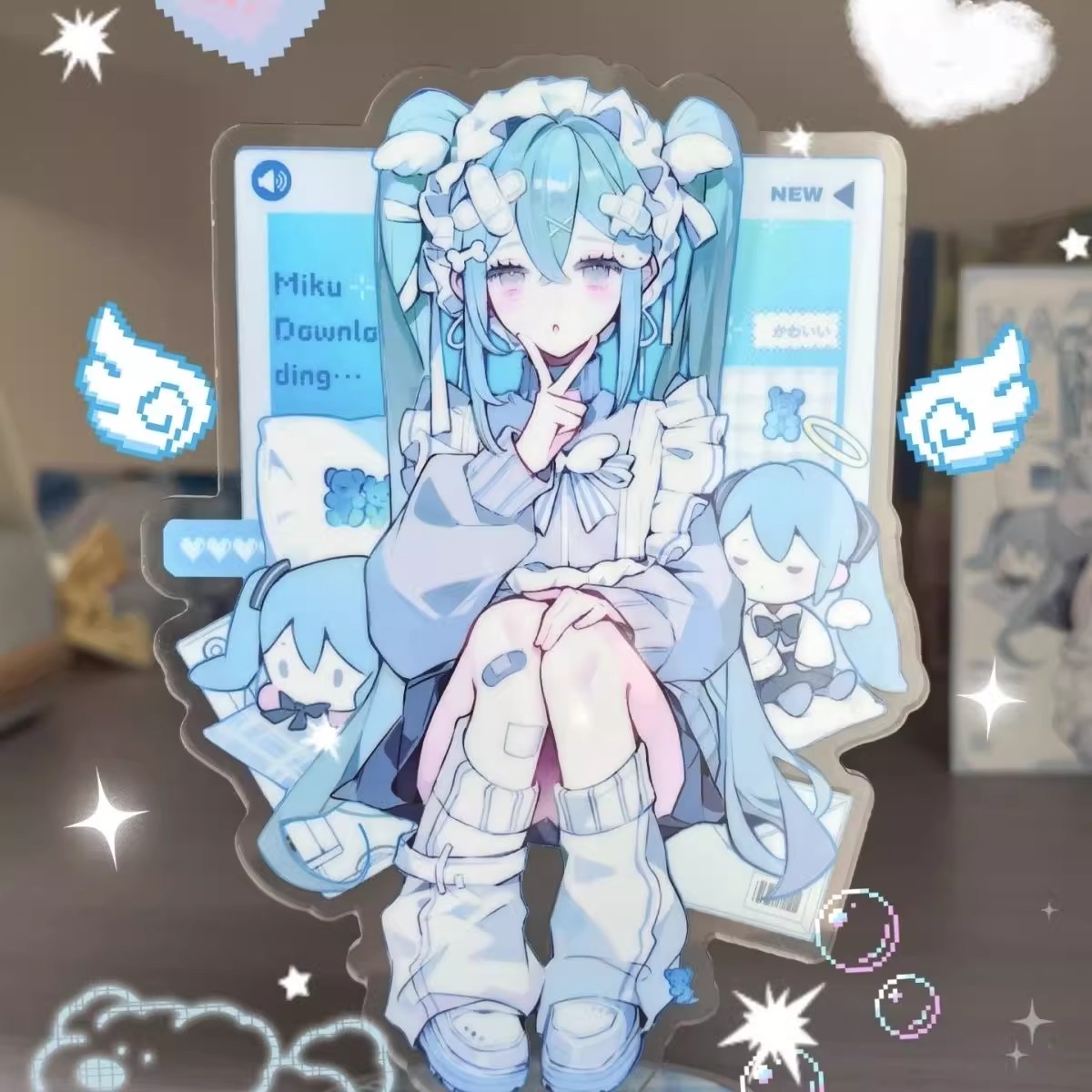 初音未来周边立牌miku可爱公主