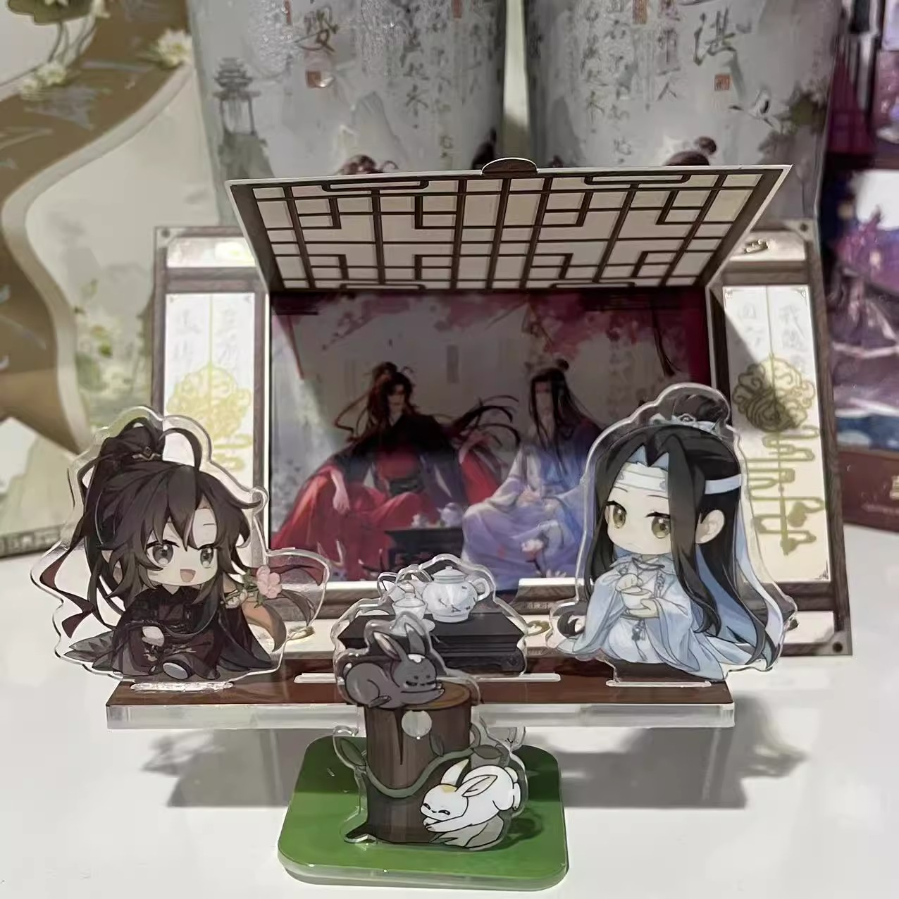 新魔道祖师跷跷板亚克力立牌高颜