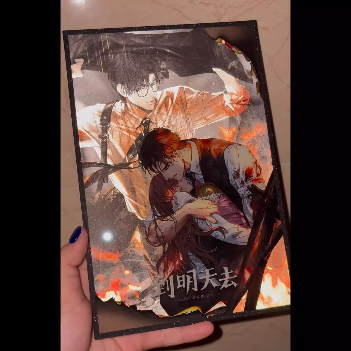 光与夜之恋周边陆沉高颜值色纸