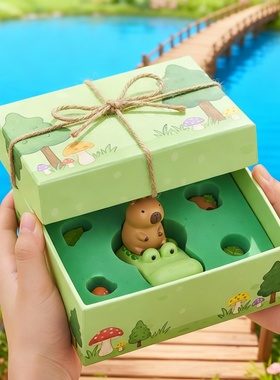 可爱卡通动物造型桌面摆件