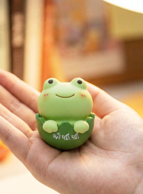 工位桌面不倒翁萌宠治愈摆件