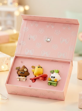 可爱卡通公仔手办收纳展示摆件