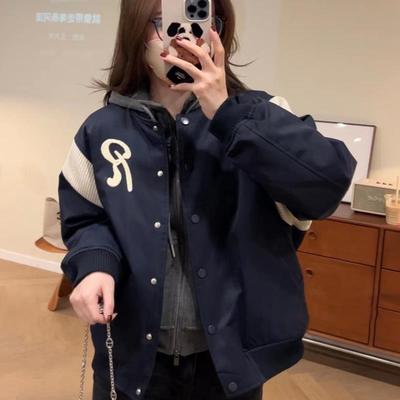 加厚短款棒球服外套女秋冬装新款2025爆款韩版夹棉小个子夹克上衣